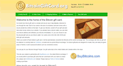 Desktop Screenshot of bitcoingiftcard.org