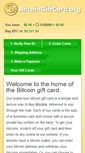 Mobile Screenshot of bitcoingiftcard.org